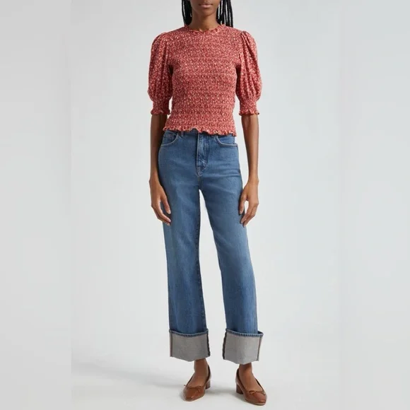Veronica Beard Blue Ankle Jeans